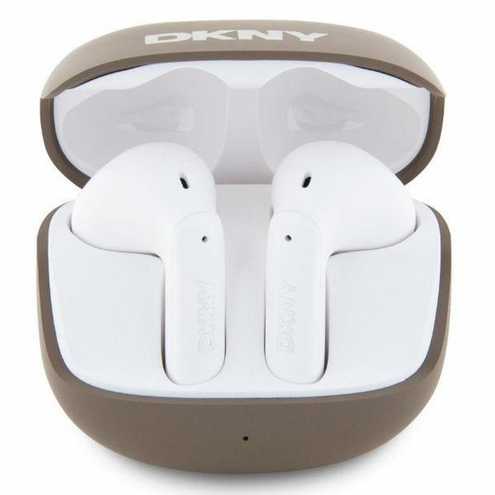 Wireless in-ear headphones Dkny TWS Satiny Finish DKTWST6AEHLW brown