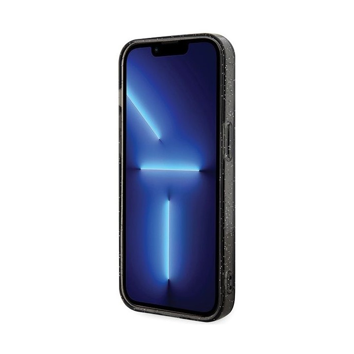 KARL LAGERFELD чохол для IPHONE 15 Pro KLHMP15LHGKCNOK (Glitter + MAG) чорний