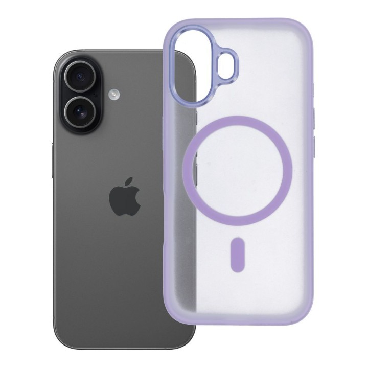 Etui na iPhone 17 Flexline Mag Cover zgodne z MagSafe fioletowe