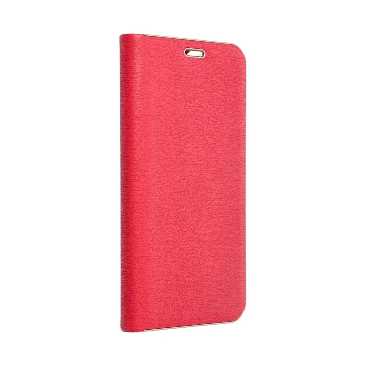 Чехол с клапаном для Samsung A37 5G Luna Book Gold красный