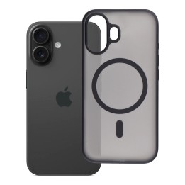 Чохол для iPhone 16 Flexline Mag Cover сумісний з MagSafe чорний