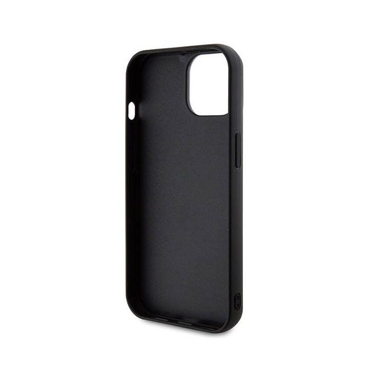 KARL LAGERFELD futerał do IPHONE 15 KLHCP15S3DMBKCK (3D Logo Glitter) czarny