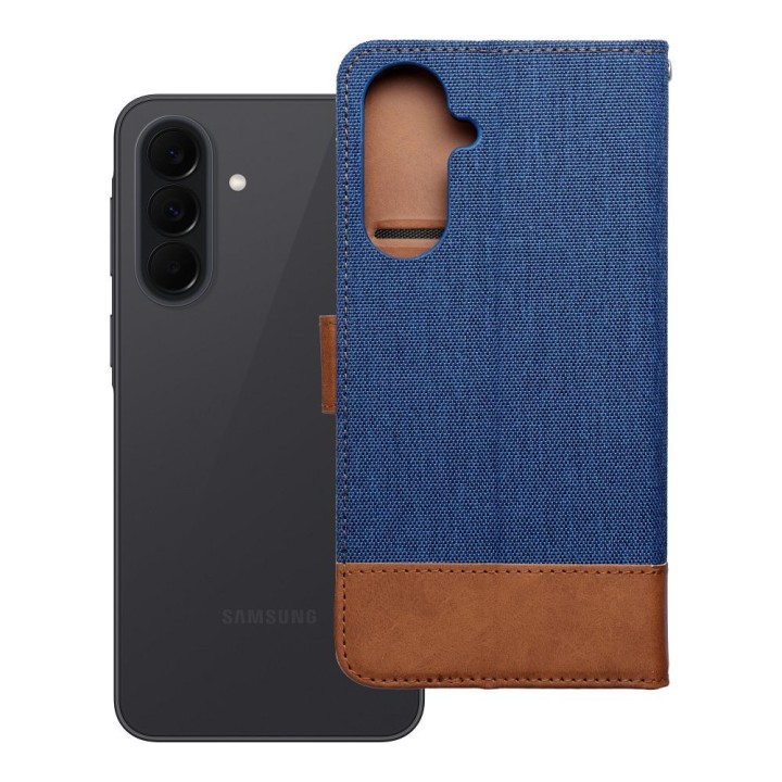 Flip case for Samsung A37 5G Jeans Book blue