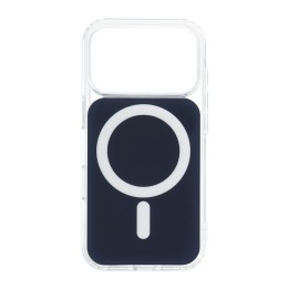 Чохол для Samsung A37 Clear Fusion Mag Cover сумісний з MagSafe темно-синій