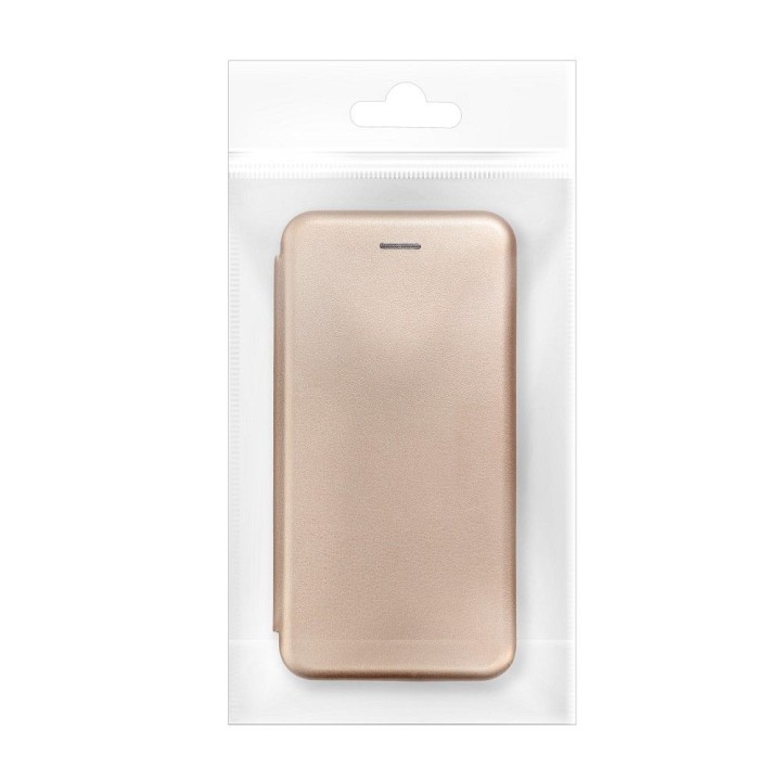 Чохол з клапаном для Samsung S23 FE Elegance Book золотий
