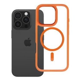 ROAR case MAG BUMPER compatible with MagSafe for IPHONE 16 Pro orange