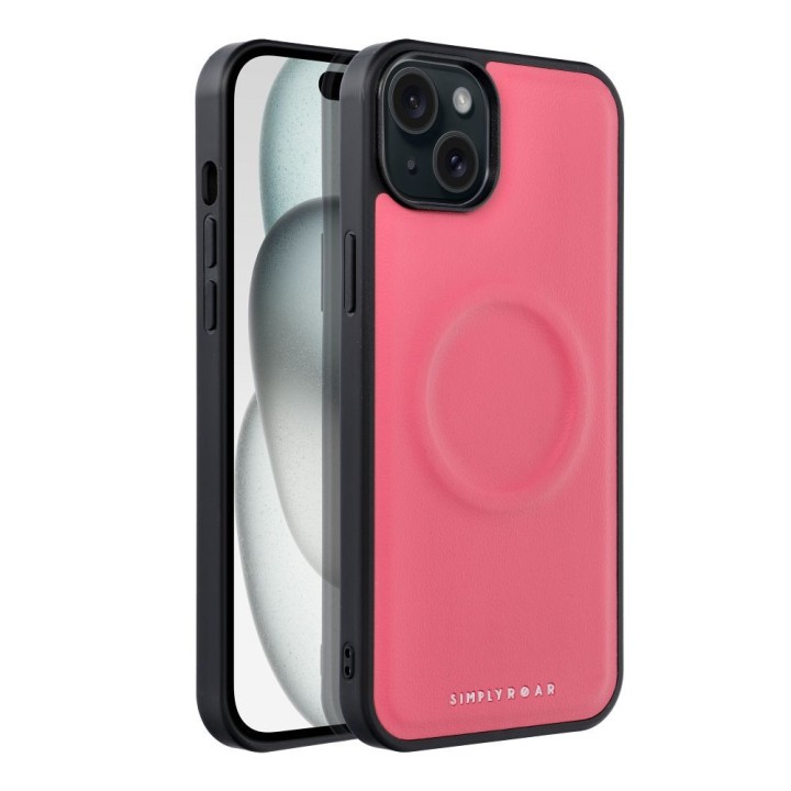 ROAR case MAG MORNING for IPHONE 15 Plus Pink