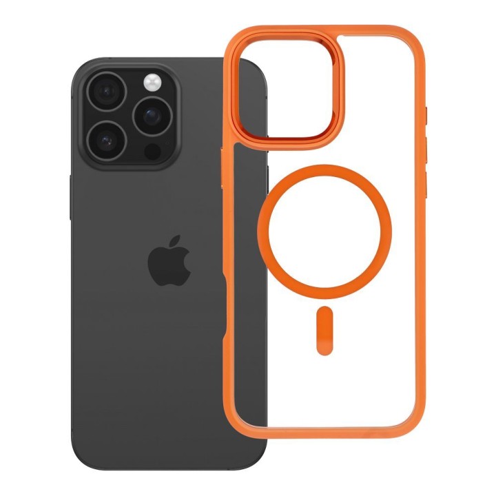 ROAR чехол MAG BUMPER совместимый с MagSafe для IPHONE 16 Pro Max оранжевый