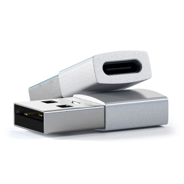 Адаптер USB A / USB C Satechi ST-TAUCS серебристый