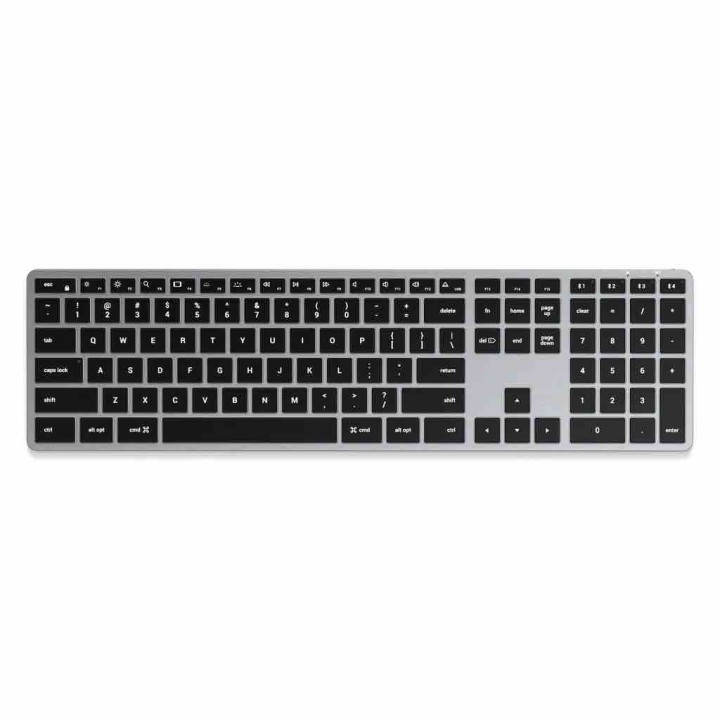 Бездротова клавіатура QWERTY Satechi Slim X3 ST-BTSX3S срібляста