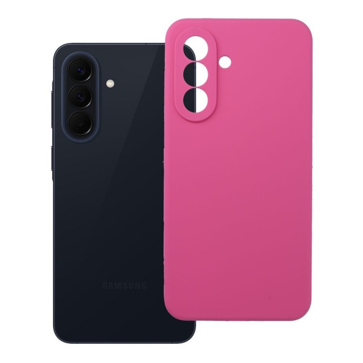 Etui na Samsung A57 5G Silicone 2mm (camera protection) różowe