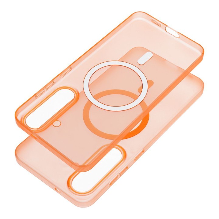 Case for Samsung A57 Go Orange MagSafe compatible orange