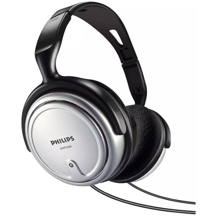 Wired on-ear headphones Jack 3,5 mm Philips VSLUSHP2500 silver