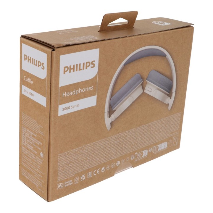 Wireless on-ear headphones Philips TAH3209BG/00 beige