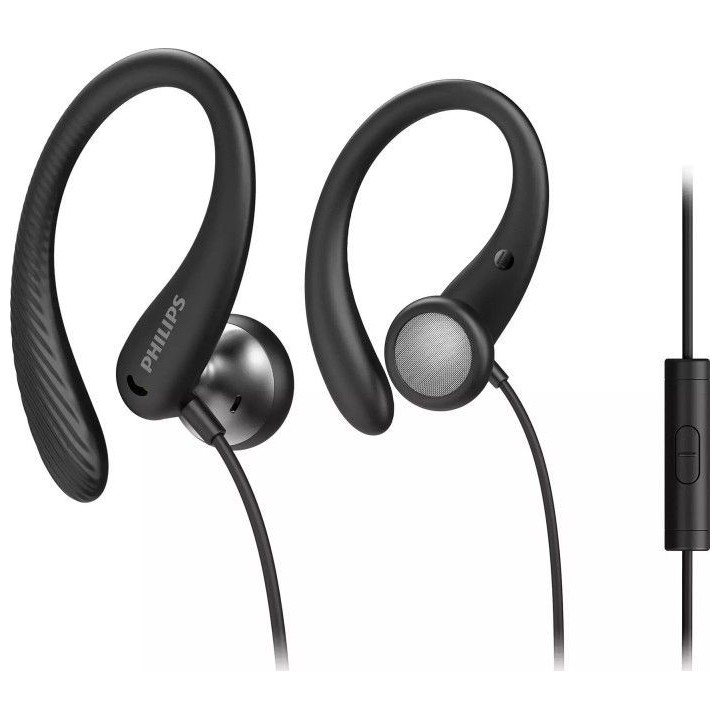 Słuchawki przewodowe douszne Jack 3,5 mm Philips TAA1105BK/00 czarne