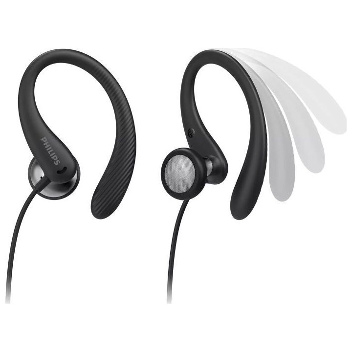 Дротові навушники-вкладиші Jack 3,5 mm Philips TAA1105BK/00 чорні