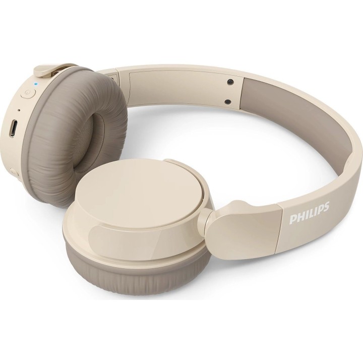 Wireless on-ear headphones Philips TAH3209BG/00 beige
