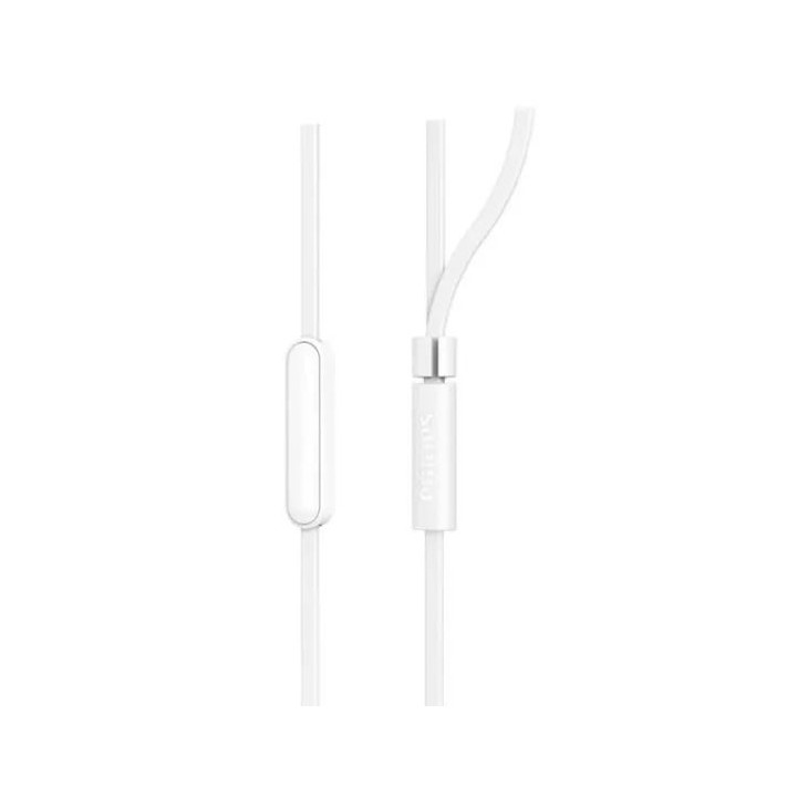 Wired in-ear headphones Jack 3,5 mm Philips TAE1105WT/00 white