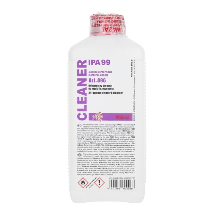 Fluid Cleaner IPA 99 1L isopropanol