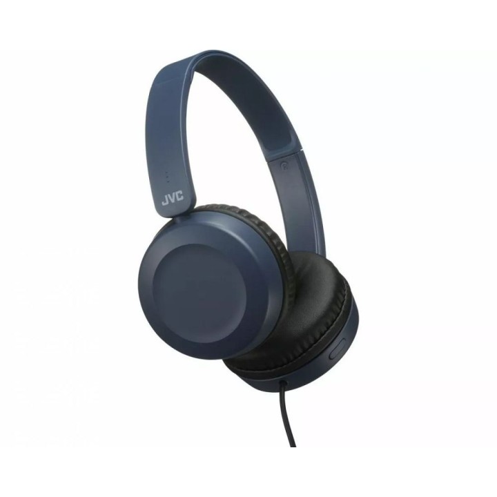 Проводные наушники с оголовьем с микрофоном jack 3,5mm JVC HA-S31M-A-E синие
