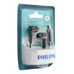 Проводные наушники с пультом и микрофоном jack 3,5mm PHILIPS SHE1405BK/10 черные