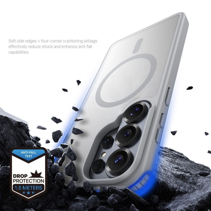 DUX DUCIS case YIND compatible with MagSafe for SAMSUNG S26 Ultra grey