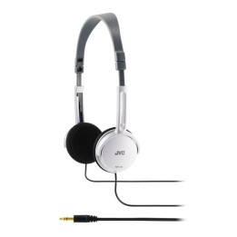 Проводные накладные наушники JVC HAL-50-W белые