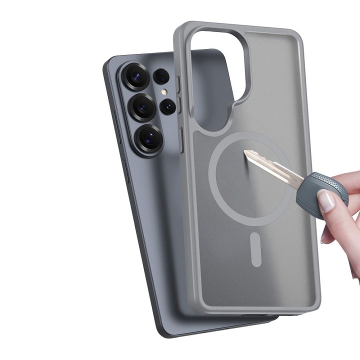 DUX DUCIS case YIND compatible with MagSafe for SAMSUNG S26 Ultra grey