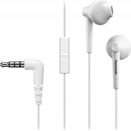 Wired headphones jack 3,5mm PANASONIC RP-TCM55E-W white