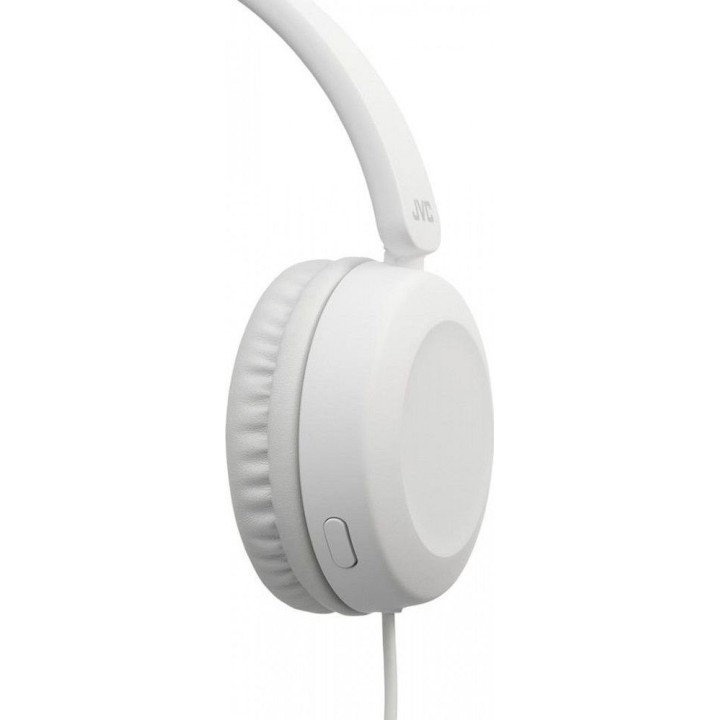 Проводные наушники с оголовьем jack 3,5mm с микрофоном JVC HA-S31M-W-E белые
