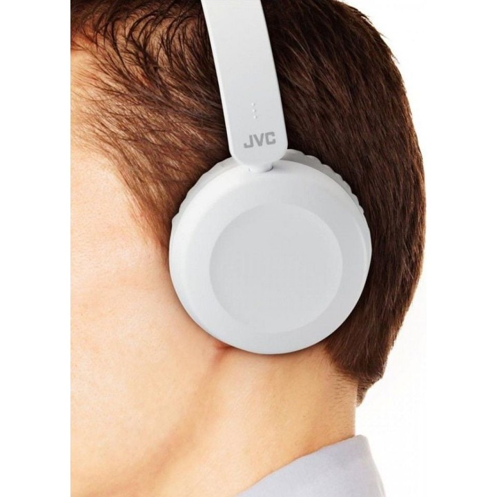 Wired headphones with headband jack 3,5mm with microphone JVC HA-S31M-W-E white