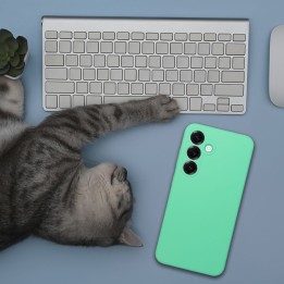 Чохол для Xiaomi Redmi Note 15 PRO 5G Silicone 2mm (camera protection) м'ятний