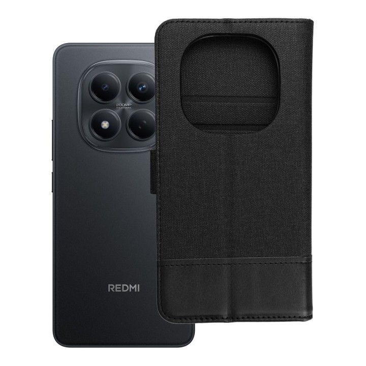 Чехол с клапаном для Xiaomi Redmi NOTE 15 5G Gomma Book черный