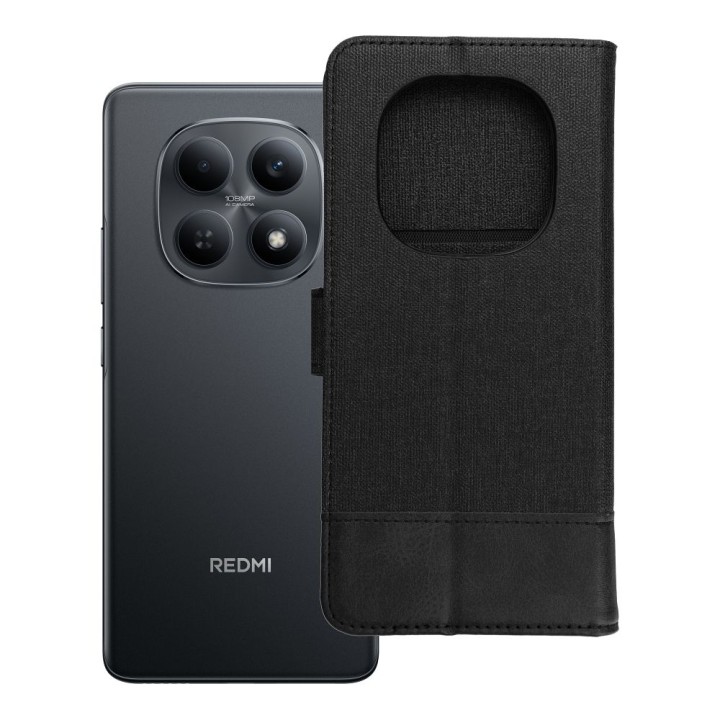 Чохол з клапаном для Xiaomi Redmi NOTE 15 4G Gomma Book чорний