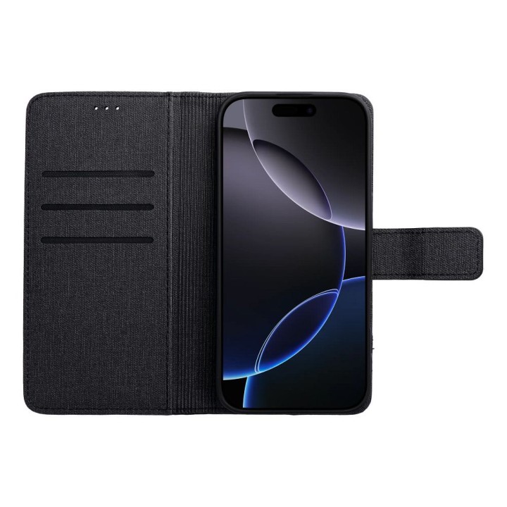 Flip case for Xiaomi Redmi NOTE 15 4G Gomma Book black