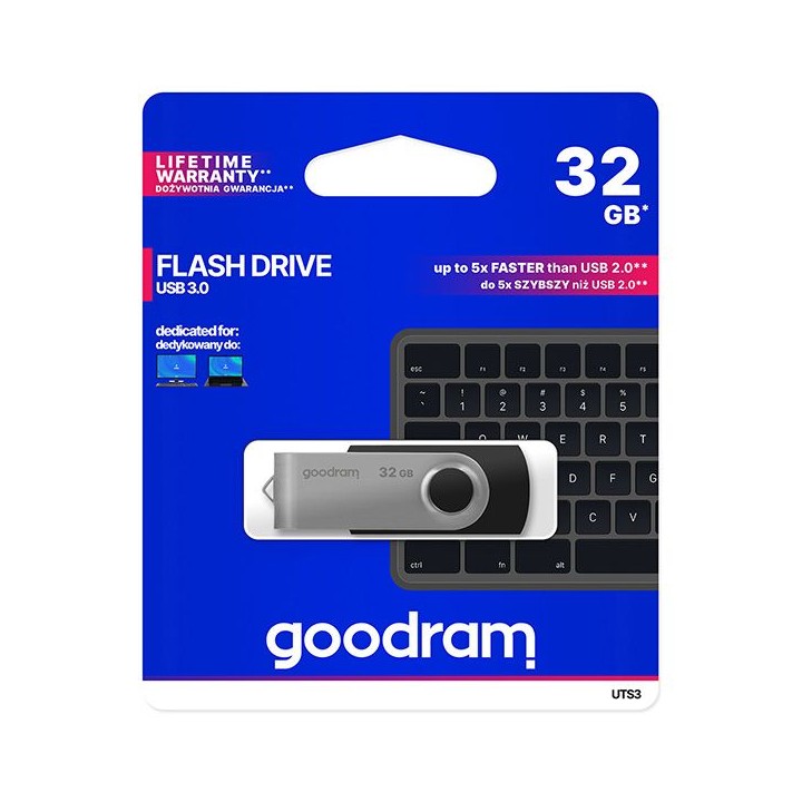 GOODRAM USB flash drive UTS3 32GB USB3.2