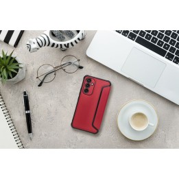 Flip case for Xiaomi Redmi NOTE 15 4G Razor Book red