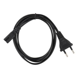 Кабель живлення radiowy (2pin) 1,5 m чорний