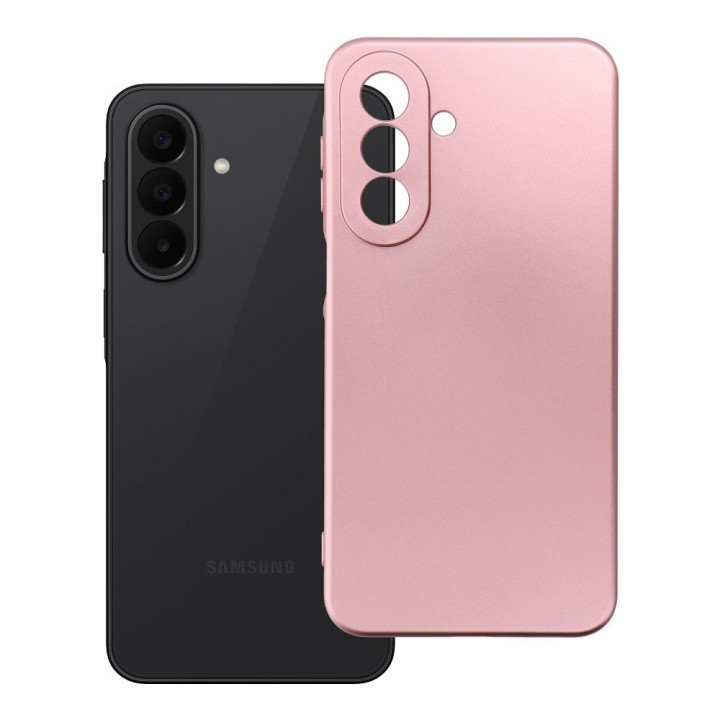 Чохол для Samsung A27 5G Metallic рожевий
