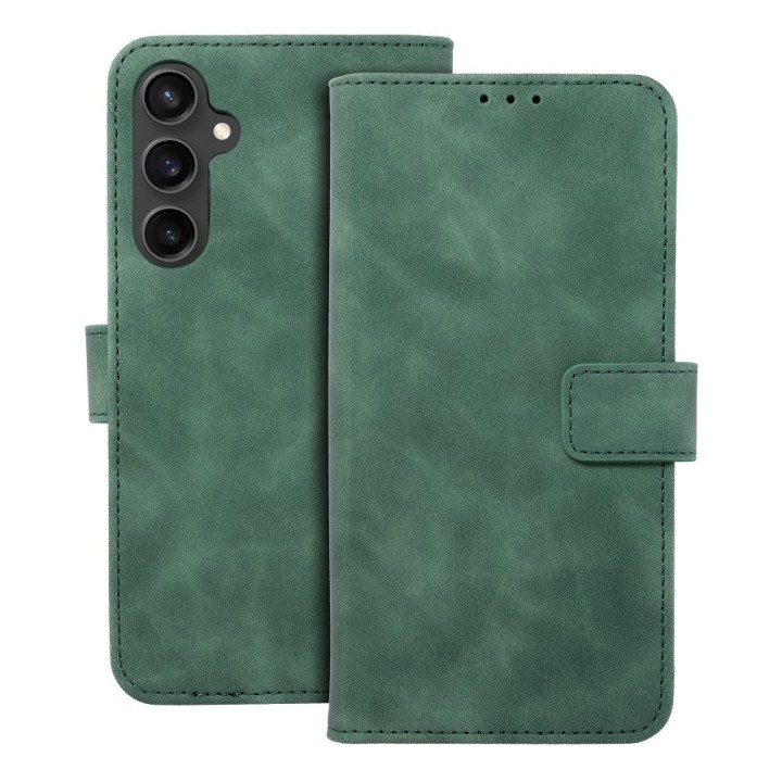 Flip case for Samsung S23 FE Tender Book green