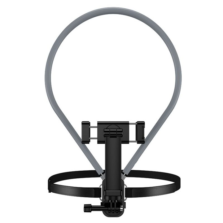 Phone holder neck universal Hoco K30 gray-black