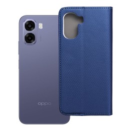 Чохол з клапаном для Oppo A6x Smart Case Book темно-синій