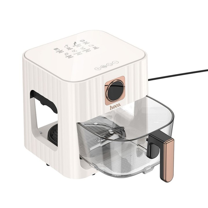Air fryer Air Fryer Hoco with touch screen 4,5L 1100W HE22 white
