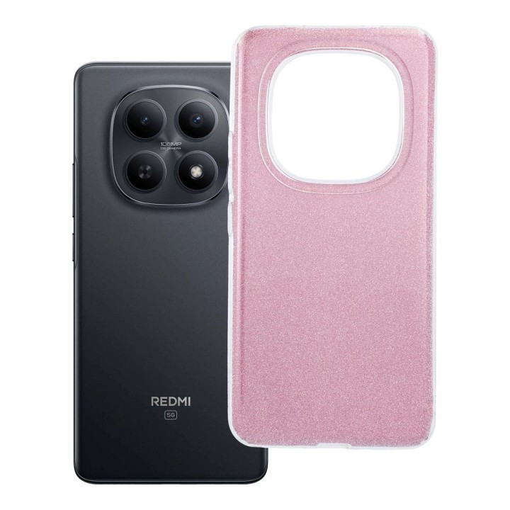 Etui na Xiaomi Redmi Note 15 PRO 4G Shining różowe