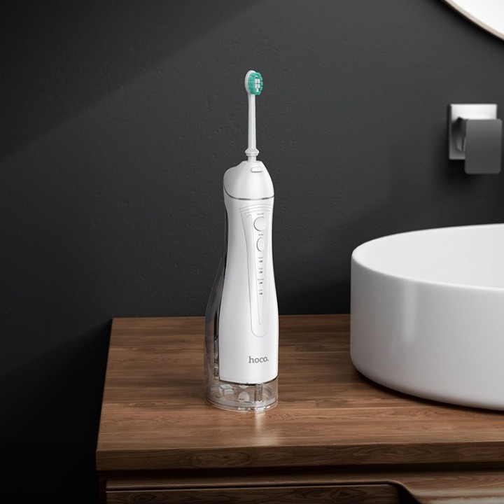 Oral irrigator Hoco IPX7 300 ml HP63 white