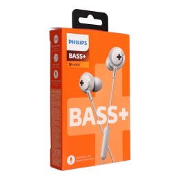 Дротові внутрішньоканальні навушники jack 3,5mm PHILIPS SHE4305WT білі