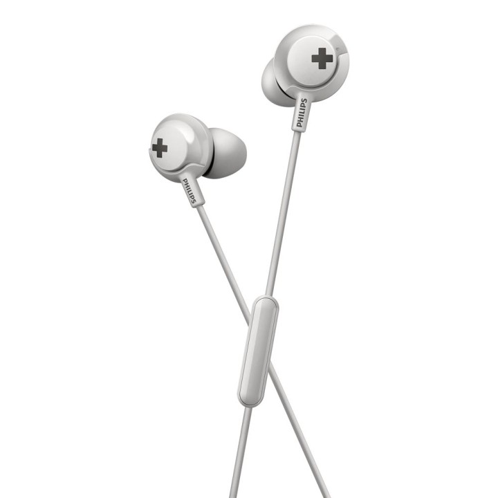 Wired in-ear canal headphones jack 3,5mm PHILIPS SHE4305WT white