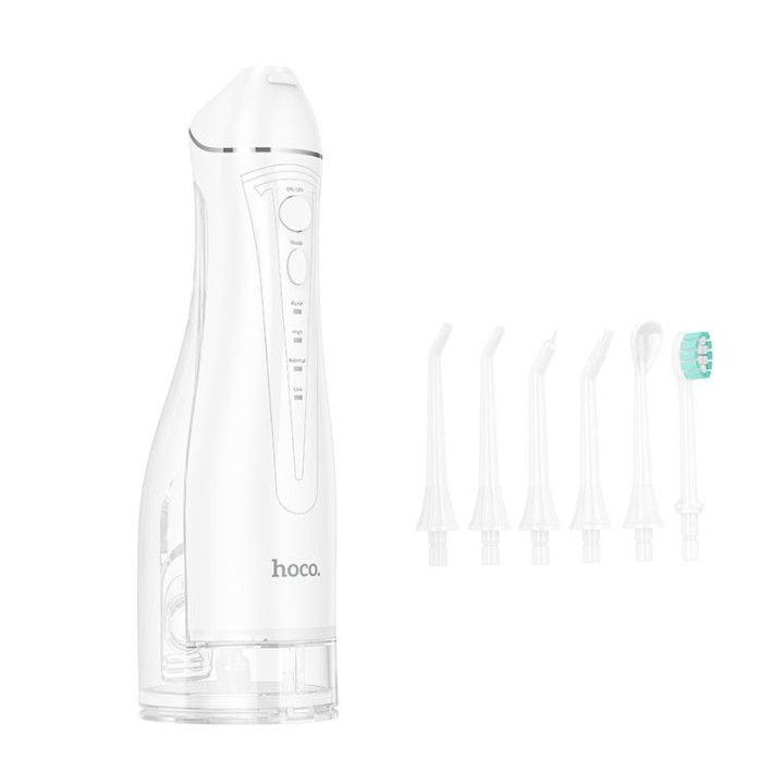 Oral irrigator Hoco IPX7 300 ml HP63 white