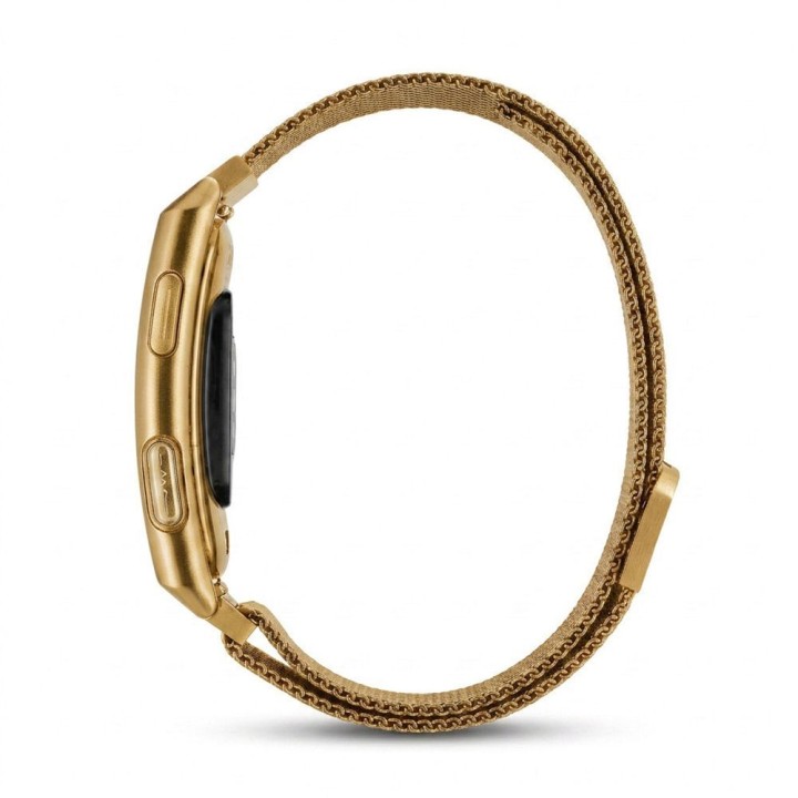 Smart band with IP68, EKG, HR, HRV, BP, SPO2, sleep & stress monitoring TITMO Loop I-110 gold 0INT
