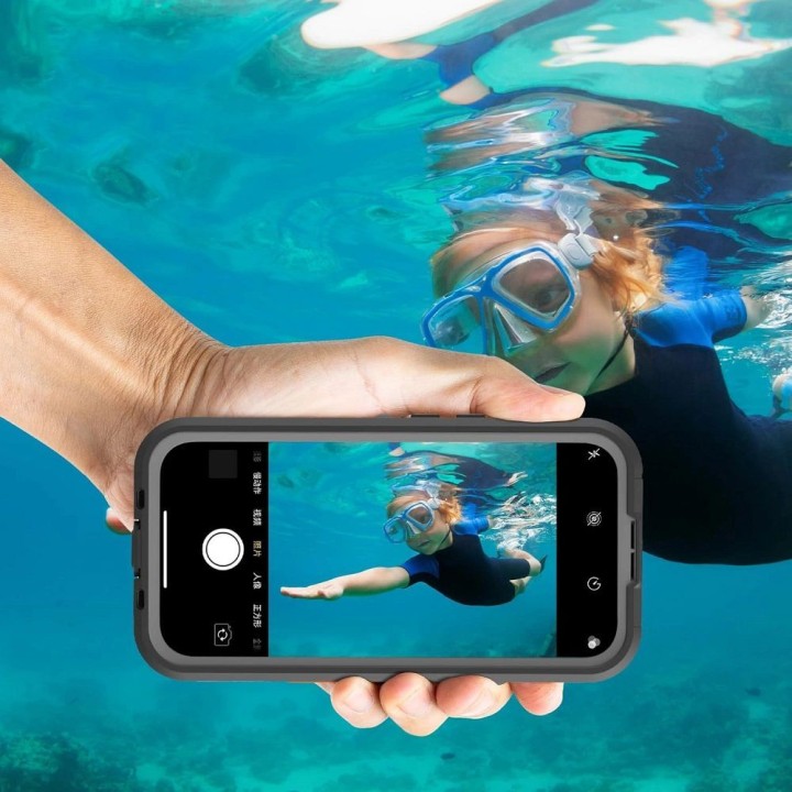 Чохол для iPhone 18 Pro / 17 Pro водонепроникні Shellbox Dot сумісний з MagSafe чорний
